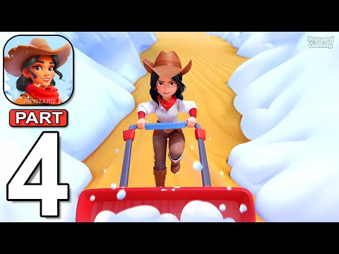 Gold Rush: Frozen Adventures - Gameplay Walkthrough Part 4 Fire Upgrade (iOS, Android)
