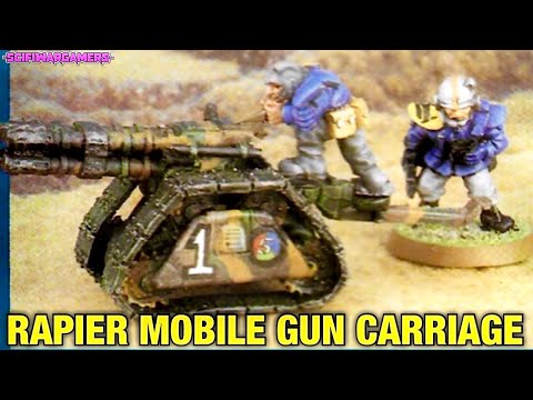 Rapier Mobile Gun Carriage - Oldhammer - Rogue Trader - Warhammer 40k - Games workshop