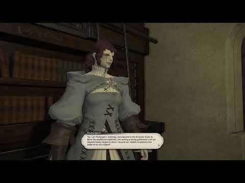 Final Fantasy XIV PS4 Growing a Summoner Part 1 - First Class Quests