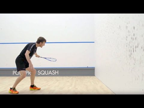 Squash tips: The effect of spin on a short ball