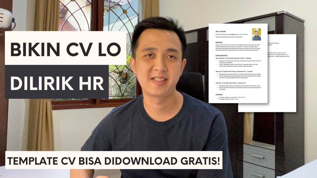 Cara Membuat CV yang Baik (2022) - Gratis Template CV!