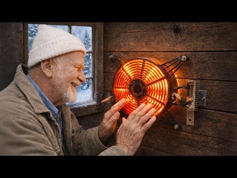 UNLIMITED Heat For Your Home | NO ELECTRIC NEEDED 😱 Every house needs this and no one does it