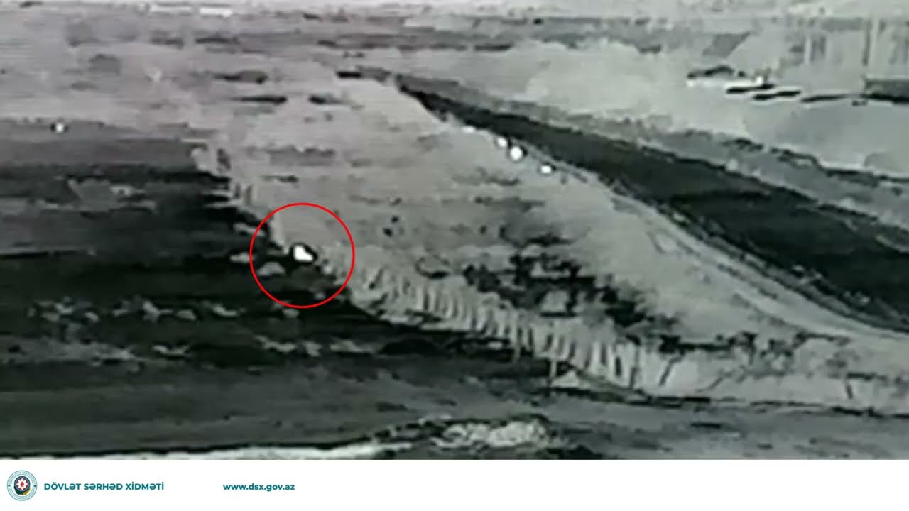 İran-Azərbaycan sərhədində əməliyyat VİDEO