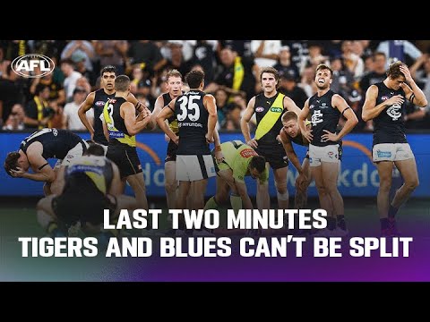 Last Two Minutes | Richmond v Carlton | Round 1, 2023