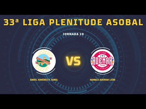 33ª Liga Plenitude ASOBAL J10: Ángel Ximénez P. Genil - ABANCA Ademar León 33-33