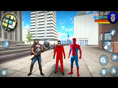 power spider 2 Game Superhero Gangstar Crime City Part #62 - New Games - Android Gameplay