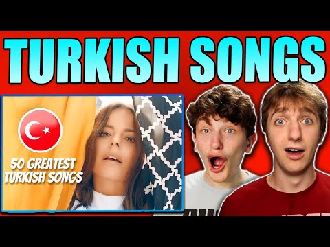 Americans React to the 50 Greatest Turkish Pop Songs 🇹🇷