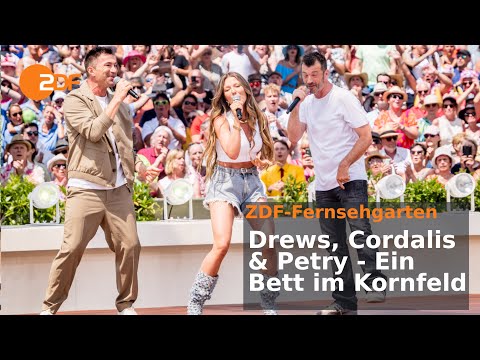 DREWS CORDALIS PETRY – „Ein Bett im Kornfeld“   | ZDF-Fernsehgarten #musik