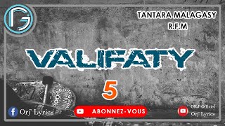 TANTARA MALAGASY  VALIFATY Fiz 5 RFM