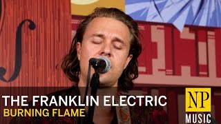 The Franklin Electric 'Burning Flame' in NP Music studio.