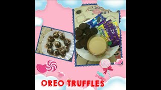 Oreo Truffles / Chocolate Balls / 3 Ingredients Kids Recipe