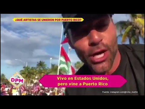 Ricky Martin, Bad Bunny y más marchan contra gobernador de Puerto Rico | De Primera Mano