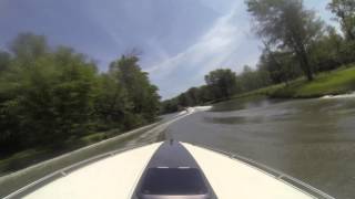 Chain of Lakes Inland Waterway, Indian River Michigan - GoPro - HD
