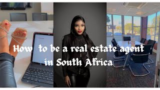How to become a real estate agent in South Africa | No experience | No qualification