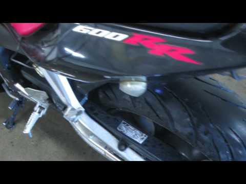 CBR 600RR Velocity Intake Stacks from 2005 Honda 1671A 11