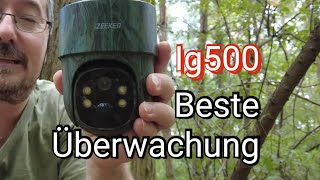 Izeeker Ig500 Die beste Überwachungskamera ohne Stromanschluss