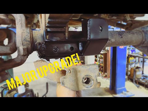 Ford Super Duty Broken Track Bar Bracket Fix! 99-04 F250/F350