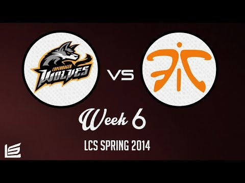 EU LCS 2014 Spring W6D2: Fnatic vs Copenhagen Wolves Highlights