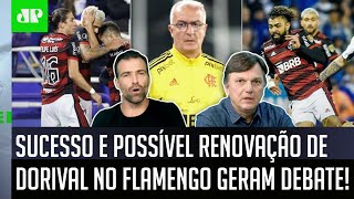 ‘Não tem meio-termo, ou o Dorival no Flamengo…’: Sucesso e possível renovação geram debate