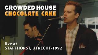 Crowded House-Live. "Chocolate Cake". Utrecht , Holland 1992.