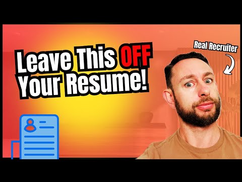3 Reasons Why You Should NEVER Put Your References on Your Resume