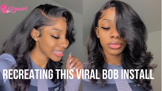 LOW AS $89😱 CLASSY CURLS SHORT BODY WAVE WIG INSTALL|ALIPEARL HAIR | JadaOtw