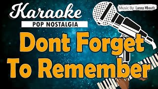 Download lagu Karaoke DONT FORGET TO REMEMBER - Bee Gees // Music By Lanno Mbauth mp3 Download lagu Karaoke DONT FORGET TO REMEMBER - Bee Gees // Music By Lanno Mbauth mp3