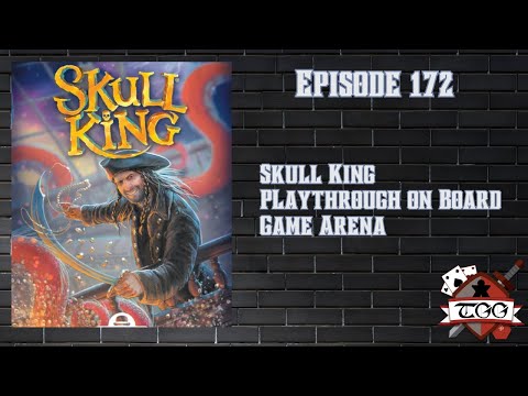 Skull King Playthrough on Board Game Arena