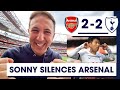 Son (흥민손) Brace At The Emirates As Spurs Take Deserved Point! Arsenal 2-2 Tottenham [MATCHDAY VLOG]