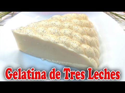 Gelatina de Tres Leches