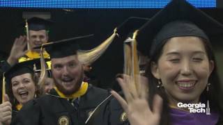 Georgia Tech Doctoral and Masters Ceremony Spring 2017