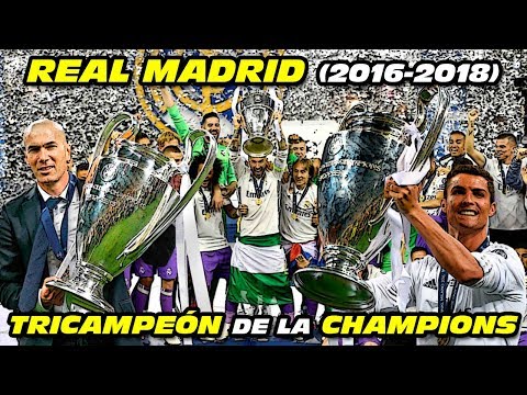 REAL MADRID 🏆🏆🏆 TRICAMPEÓN de EUROPA 2⃣0⃣1⃣6⃣-2⃣0⃣1⃣8⃣