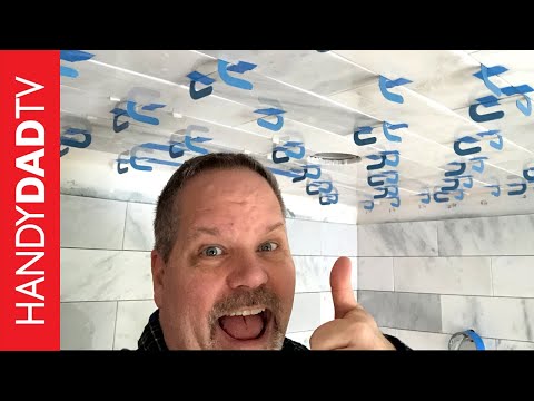 Marble Tile Installation | Master Bath Remodel (Part 6) Video