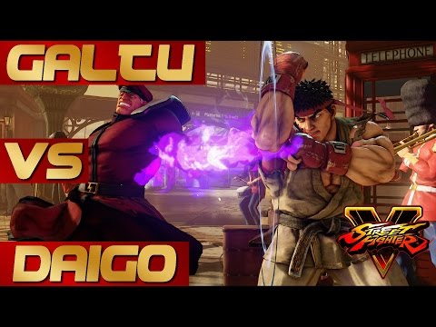 SFV TOP RANKED MATCH (X6) * BST | Daigo (RYU) VS GALTU 01 (M. BISON) * Street Fighter V | 5