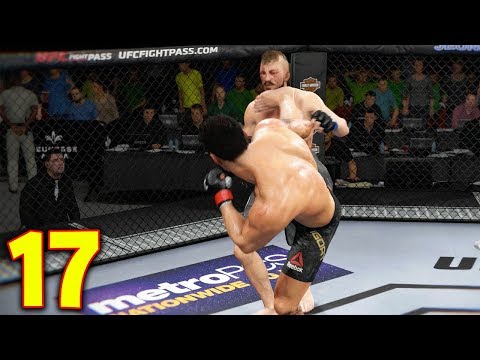 UFC 3 GOAT Career Mode - Right To The Face! EA Sports UFC 3 Gameplay PS4 - Part 17
