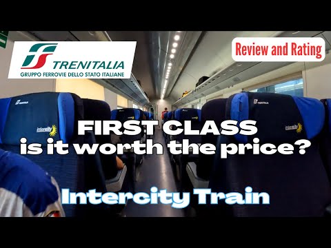 FIRST CLASS on Italy's INTERCITY Train: Is it Worth the Price?