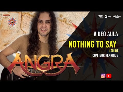 Angra - Nothing to Say (Vídeo Aula Solo by Igor Henrique )