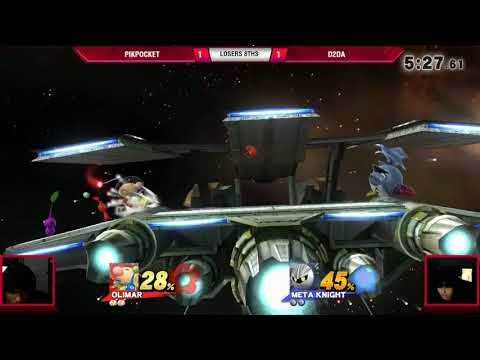 VS Weekly 10/5/17 - Losers 8ths - Pikpocket (Olimar) vs D2da (Meta Knight) - Smash 4