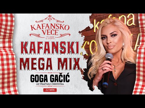 GOGA GACIC - KAFANSKI MIX 22MIN | UZIVO | (ORK CAROBNJACI) | 2024 | KAFANSKO VECE
