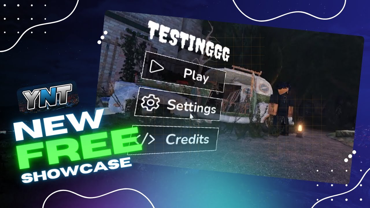 FREE | Advanced Main Menu Gui / 3D - Roblox Studio