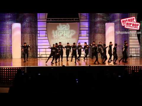 A Team   Philippines Mega Crew Gold Medalist at the 2014 HHI World Finals