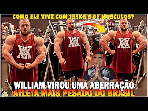 WILLIAM MARTINS SCARY HIT 155KG IN PHASE 2 OF OFF WITH CHAD NICHOLS | A TRUE MONSTER