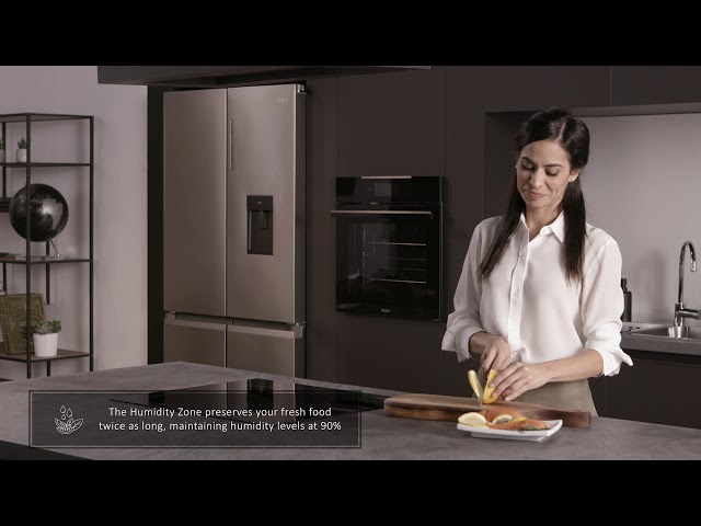 Video teaser for Multi Door Fridge Freezers | Haier - Cube 90 Series 5 - HTF-520IP7