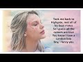 LONDON BOY - Taylor Swift (Lyrics)