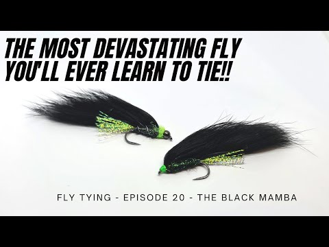 The Black Mamba - Fly Tying Episode 20 - UKFlyFisher