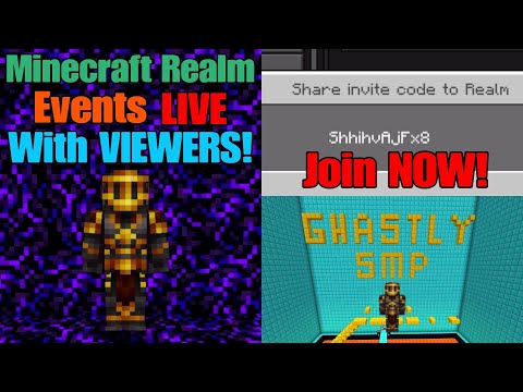 EPIC Minecraft Realm Event LIVE - Join now!