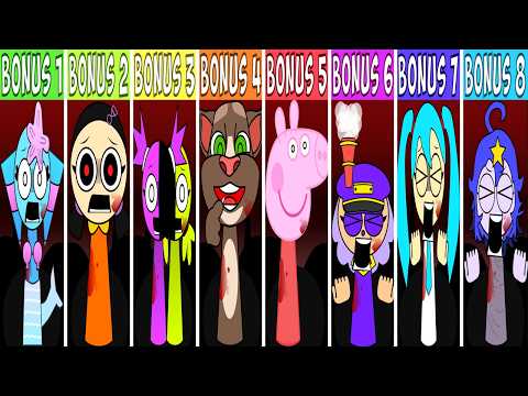 Incredibox Sprunki ALLE Wenda-Behandlung BONUS-Charaktere