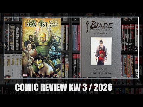 Comic Review KW 3 / 2026: The Immortal Iron First Omnibus, Blade of the Immortal Deluxe Edition 1
