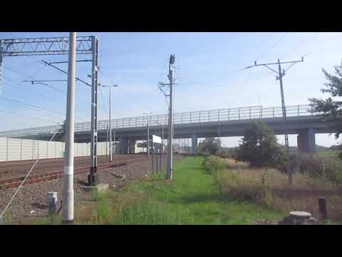 EP09-029 (EU: 150 033-5) z iC 65103 "PiAST" (WR.GŁ.-GDY.GŁ.) - przelot przez Kaczeńcową