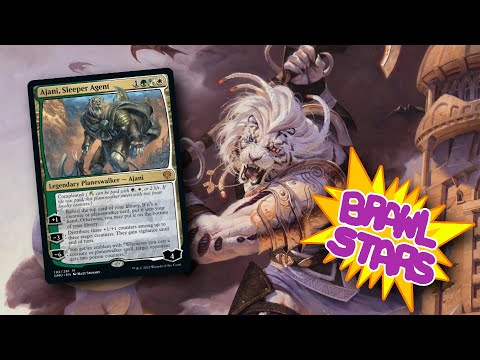 Brawl Stars: Planeswalkers Compleated with Ajani, Sleeper Agent Historic Brawl